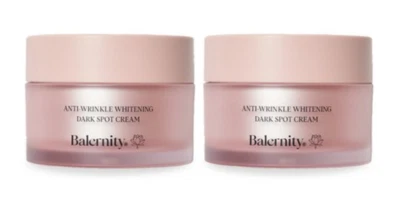 Balernity Anti-Wrinkle Whitening Dark Spot Cream 50ml x 2pcs Anti-Aging K-Beauty Foto 1 de 4