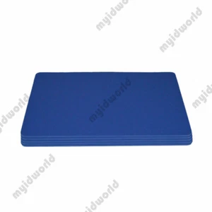 Tarjetas de PVC azul marino oscuro, CR80,30 mil, tamaño de tarjeta de crédito - EE. UU. - paquete de 10 - Imagen 1 de 2