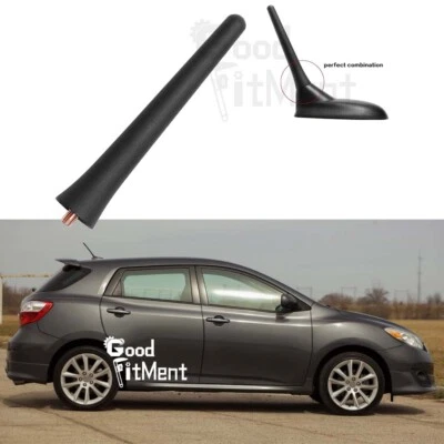 Antena corta AM/FM radio techo coche negro 8" pulgadas para Toyota Matrix 2003-2014 Foto 1 de 4