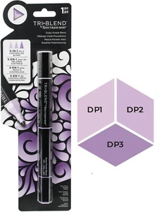 SPECTRUM NEGRO - TRI BLEND MARCADOR 3 EN 1 - MEZCLA PÚRPURA POLVORIENTA - DP1, DP2, DP3 - Imagen 1 de 6