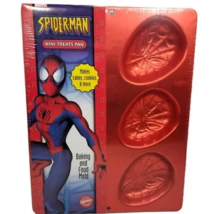 Wilton #2105-5054 Marvel Spiderman Mini golosinas sartén pasteles galletas NUEVO sellado - Imagen 1 de 7