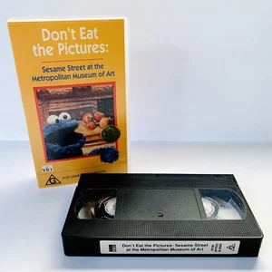 Don't Eat The Pictures SESAME STREET at the Metropolitan Museum of Art VHS PAL - Bild 1 von 9