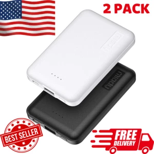 (2-Pack) Power Bank USB Charger Battery Pack for Heated Vest Jacket Coat Gilet.. - Photo 1 sur 15