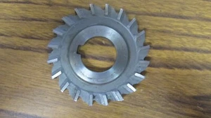 3.0" x 1/4" x 1.0"  HSS Straight Tooth Slot Milling Cutter - Picture 1 of 2
