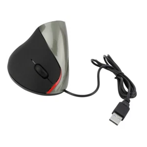 5D Wired Vertical Optical Mouse Ergonomic Wrist Healing USB Mouse 1000DPI - Picture 1 of 28