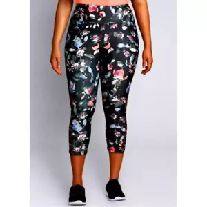 Livi Lane Bryant 14 W 16 W Hochhaus Signature LEGGINGS ACTIVE X-Große Blumenernte - Bild 1 von 11