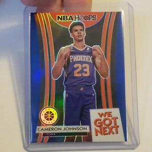 2019-20 NBA Hoops Premium Stock Cameron Johnson We Got Next Rookie Blue Prizm - Picture 1 of 11