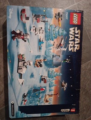 STAR WARS Lego Mandalorian 2021 Advent Calendar Set 75307 Sealed Grogu 335 2021 - Image 1 of 3