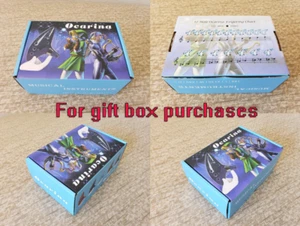 12 Hole Dark Blue Zelda Ocarina of Time Ceramic Alto C Flute Music Instrument - Picture 1 of 12