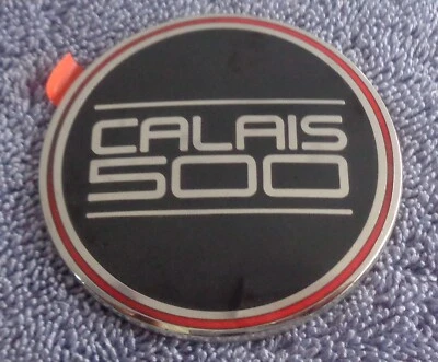 NEW NOS Genuine GM 1985 Olds Calais Indy 500 Pace Car Hood Ornament Emblem 2.5" - Image 1 of 4