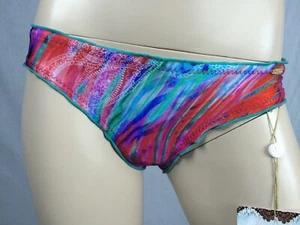Luli Fama 'Amanecer' Full Ruched Back Bottom-Multi-XL - Picture 1 of 9