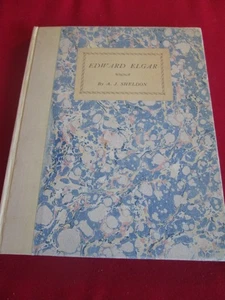 Edward Elgar von A J Sheldon 1932 Verlag Komplimente Rezensionsexemplar - Bild 1 von 6