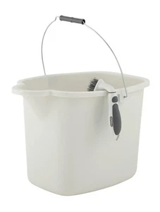 Mop Bucket for Cleaning - Car Wash Bucket with Metal Handle- 4 Gallon Bucket ... - Picture 1 of 8