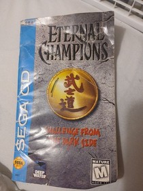 Eternal Champions SEGA CD Instruction Manual Only