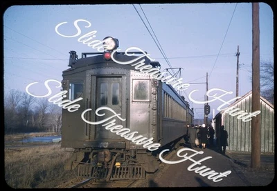 EL Railroad Erie Lackawanna Gladstone Estación Cruce 35 mm Diapositiva Años 60 Foto 1 de 3