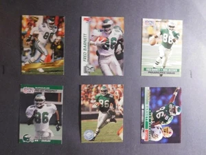 Fred Barnett 6 Card Lot - Picture 1 of 2