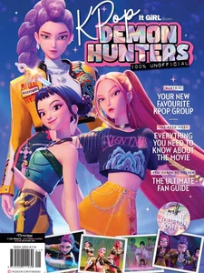 IT GIRL Magazine Presents KPop Demon Hunters with 4 Giant Posters - Picture 1 of 5