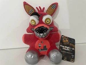 FUNKO FIVE NIGHTS AT FREDDY’S 8 INCH NIGHTMARE FOXY PLUSH SOFT TOY FNAF 2017 NEW - Picture 1 of 6