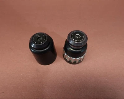 BMW R1150 R1150GS 2006 98-06 manillar extremo tapas de peso Foto 1 de 4