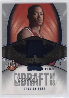 2008-09 Fleer Hot Prospects Rookie Blue Derrick Rose #137 Rookie RC - Image 1 of 2