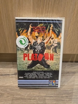 Platoon VHS Videokassette 1986 Neu und Originalverpackt Sammlerstück Selten - Bild 1 von 3