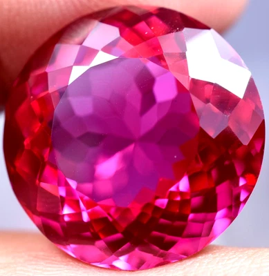 Extremely Rare & Natural 39.10 Ct SUNRISE RUBY GGL Certified Loose Gemstone - Image 1 of 4