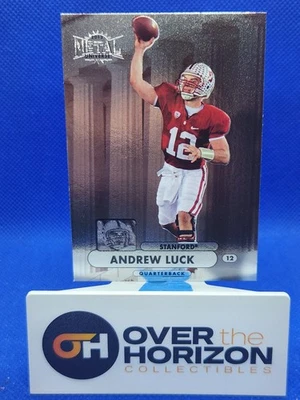 Andrew Luck 2013 Skybox Fleer Retro Metal Universe M-12 Stanford Colts RC Foto 1 de 2