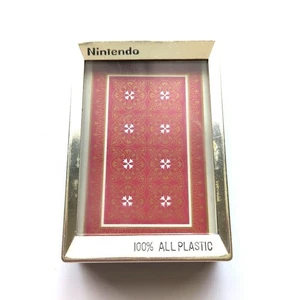 Nintendo 100 Carte da Gioco Plastica Vintage JPN Edizione Limitata Raro Videogioco M - Foto 1 di 10