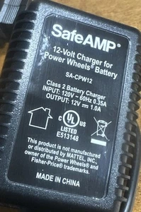 New Power Wheels 12V Battery Charger - SafeAMP SA-CPW12 - Picture 1 of 7