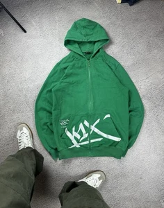 K1X Japan Zip Hoodie Y2K SK8 Avant Garde Style Distressed Rap Mens Size XL - Picture 1 of 15
