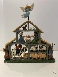 David Frykman Christmas Day Nativity Multi Tier 2004 Portfolio - Picture 1 of 24