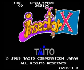 TAITO 1989 Insector X Arcade Video Game PCB JAMMA Board Only Tested & Working JP