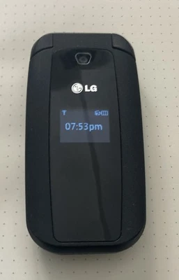 Celular LG 440G TRACFONE 4 GB abatible - caja de venta inmobiliaria probada como se encontró Foto 1 de 4