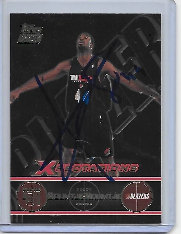 Basketball Card IP auto NBA RUBEN BOUMTJE BOUMTJE 2001-02 Xpectations rookie - Image 1 of 1