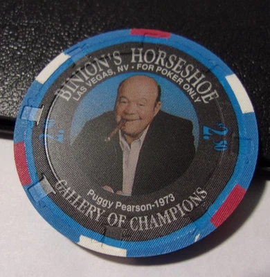 BINION'S HORSESHOE HOTEL CASINO 1994 $2.50 gaming poker chip - Las Vegas, NV - Image 1 of 3
