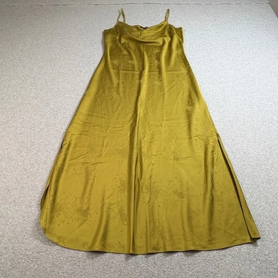 Vestido sin Mangas AllSaints Para Mujer 10 UK 14 Hadley Jacquard Floral Sin Mangas Abertura Largo Foto 1 de 4