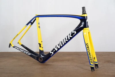 54cm Specialized S-WORKS Tarmac SL5 Tinkoff Edition Carbon Rim Brake Frameset - Image 1 of 4