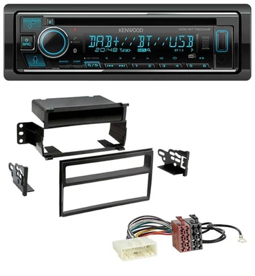 Kenwood MP3 Bluetooth DAB USB CD Autoradio für Nissan Versa / Tiida (ab 2007) - Bild 1 von 4