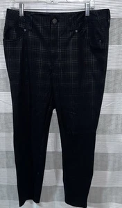 Simply Vera VeraWang Skinny High Rise Ankle Pants Womens Large Inseam 31 - Picture 1 of 4