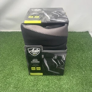 Auto Drive 2 Pc Low Back Wetsuit Seat Covers Polyester Grey Universal Fit SC1710 - Picture 1 of 6