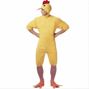 Hühnerkostüm Entenkostüm Küken L 52/54  Kostüm Huhn Faschingskostüm Ente Overall - Bild 1 von 1