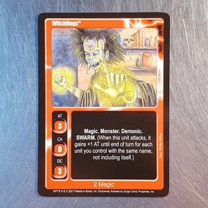 Juego de cartas coleccionables Rifts 2001 **Witchlings 2 Magic - Imagen 1 de 2