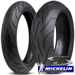 Michelin Pilot Power 2CT 190/50ZR17 & 120/70ZR17 Set Combo Pair Sportbike Tires - Picture 1 of 3