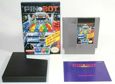 Pin-Bot NES Nintendo Complete In Box CIB Authentic & Tested! GREAT Condition! 