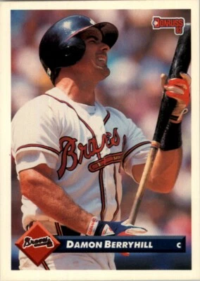 1993 Donruss Damon Berryhill #78 - Image 1 of 2