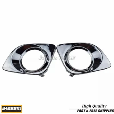 For Toyota Venza 2009-2012 New Left & Right Front Bumper Fog Light Trim Chrome - Image 1 of 4