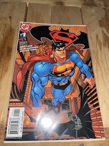 SUPERMAN / BATMAN #1 OKTOBER 2003 SUPERMAN COVER SIGNIERT VON JEPH LOEB #1 VON 299 - Bild 1 von 6