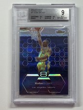 KOBE BRYANT 2002 Topps Finest #47 Refractor #/250 Los Angeles Lakers BGS 9
