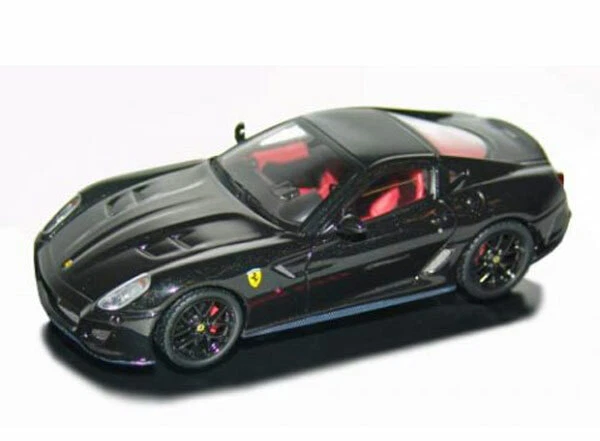 Mattel Hot-Wheels 1:43 T6932 Ferrari 599 GTO Black NEW - Immagine 1 di 1