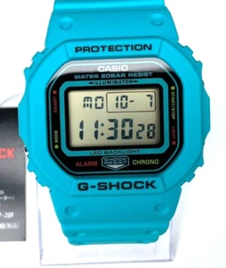 Orologio digitale uomo CASIO G-SHOCK DW5600EP-2JF ENERGY PACK BLUE nuovo con scatola - Foto 1 di 8